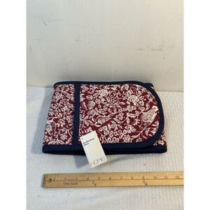 Home Oven Gloves Mittens Navy,‎ Red birds 34"x8" new pot holder